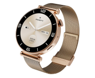 Smartwatch Garett Rose różowe złoto mesh